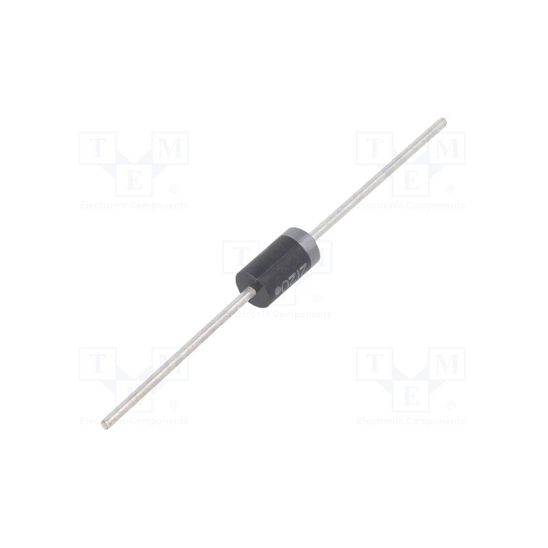 10 pcs : 1N5408G - Diode: switching, THT, 1kV, 3A, Ifsm: 200A, DO27, Ufmax: 1V, Ir: 50uA