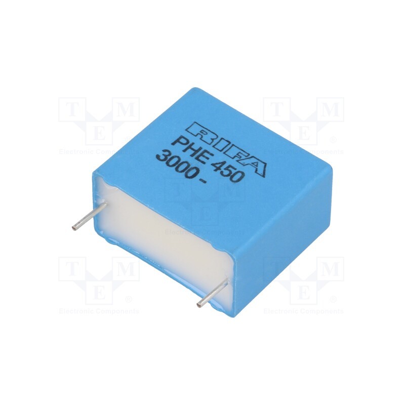 10 pcs : PHE450XD5220JD20R06L2 - Capacitor: polypropylene, 22nF, 26x13.5x23mm, THT, ±5%, 22.5mm
