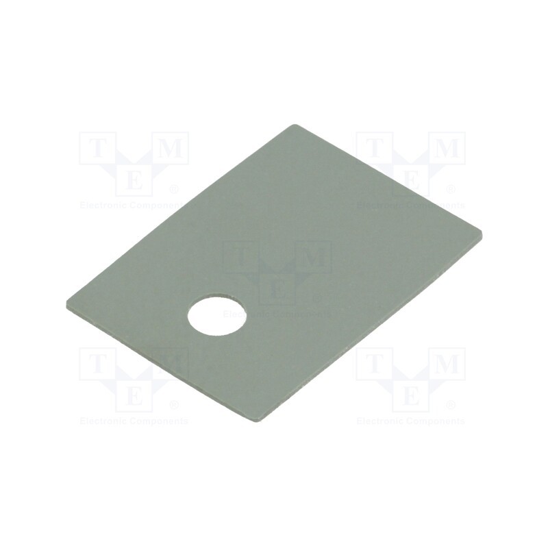 10 pcs : WS 220 - Heat transfer pad: silicone, TO220, 0.4K/W, L: 18mm, W: 13mm, 10kV