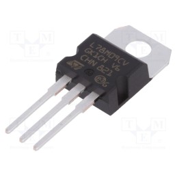 10 pcs : L78M09CV - IC: voltage regulator, linear,fixed, 9V, 0.5A, TO220AB, THT,