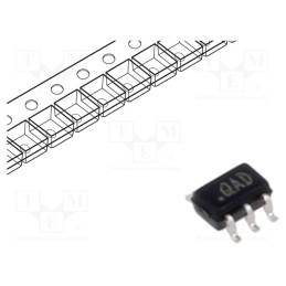 10 pcs : STLQ50C-R - IC: voltage regulator, LDO,linear,adjustable, 1.8÷5V, 0.5A, SMD