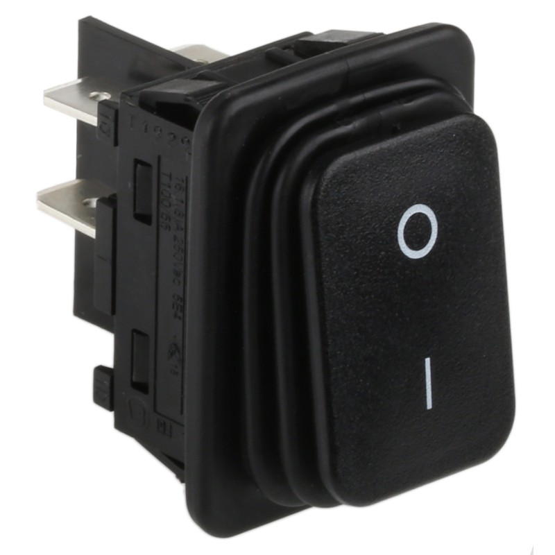 1 pcs - Marquardt DPST, On-None-Off Rocker Switch Panel Mount