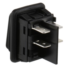 1 pcs - Marquardt DPST, On-None-Off Rocker Switch Panel Mount