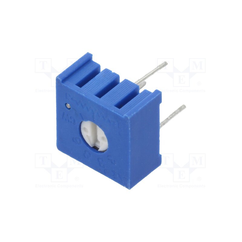 20 pcs : 1028F-500K - Potentiometer: mounting, single turn,horizontal, 500kΩ, 500mW