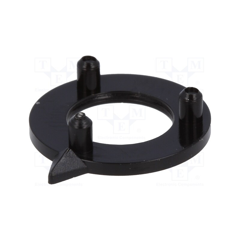 20 pcs : 4015003 - Pointer, polyamide, black, 15mm, -20÷70°C, G15