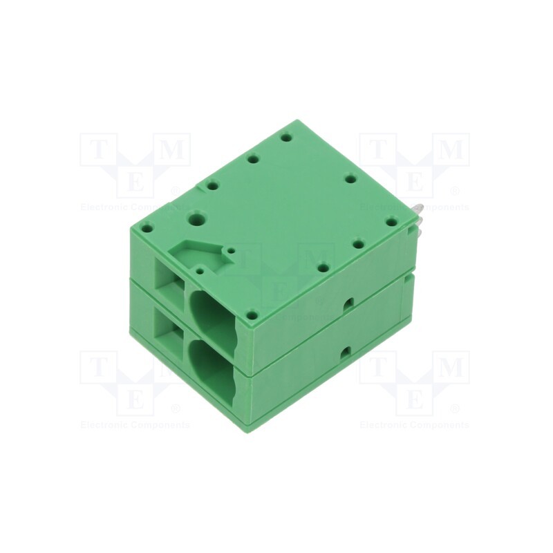 10 pcs : EB167A-02-H-180 - PCB terminal block, Contacts ph: 10mm, ways: 2, straight, terminal
