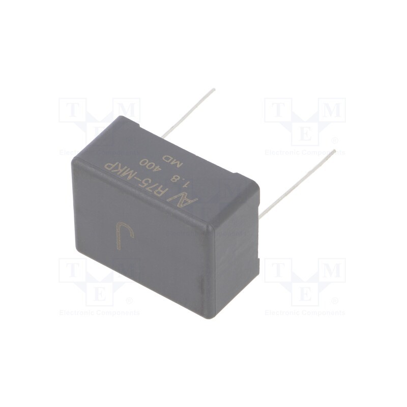 10 pcs : R75MR418050L3J - Capacitor: polypropylene, 1.8uF, 32x15x24mm, THT, ±5%, 27.5mm, R75