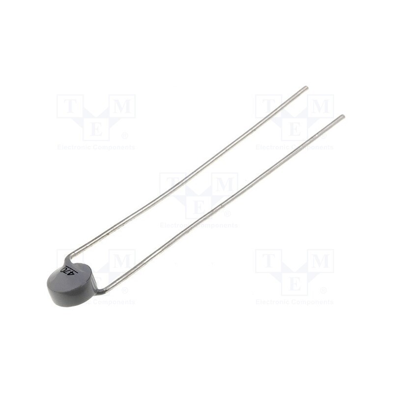 10 pcs : B57164K0471K000 - NTC thermistor, 470Ω, THT, -55÷125°C, 450mW