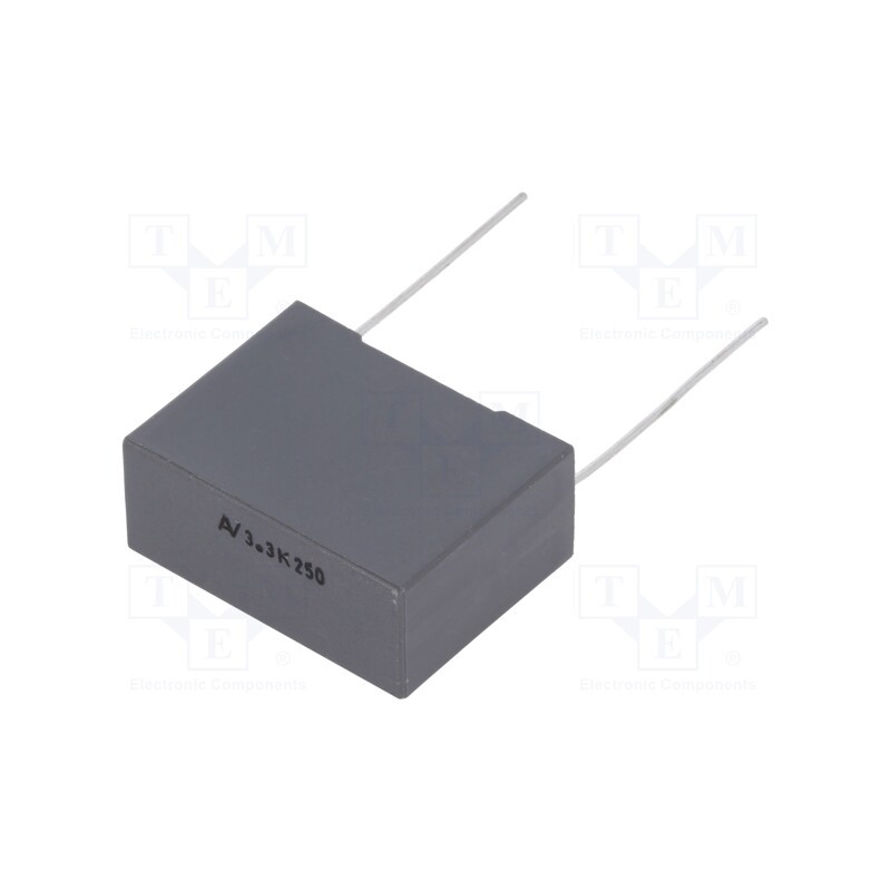 10 pcs : R60IN43305030K - Capacitor: polyester, 3.3uF, 160VAC, 250VDC, 22.5mm, ±10%, THT, R60