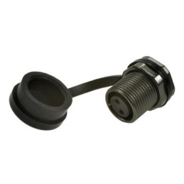 1 pcs - RS PRO Circular Connector, 2 Contacts, Rear Mount, Socket, Female, IP67