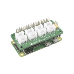 1 pcs - Seeed Studio Grove Base HAT with 8 Grove Module Connectors for Raspberry Pi Zero