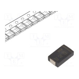 10 pcs : A720V477M002APE4R5 - Capacitor: polymer, low ESR, 470uF, 2VDC, V, 2917, ESR: 4.5mΩ, SMD