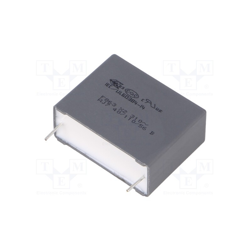 10 pcs : F863FL225K310Z - Capacitor: polypropylene, 2.2uF, 32x25x13mm, THT, ±10%, 27.5mm
