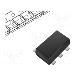 20 pcs : NX3020NAKV,115 - Transistor: N-MOSFET x2, unipolar, 30V, 120mA, Idm: 0.8A, 375mW