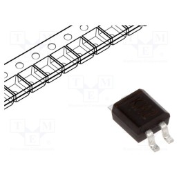 20 pcs : MYS380 - Bridge rectifier: single-phase, 800V, If: 0.5A, Ifsm: 20A, MicroDIL