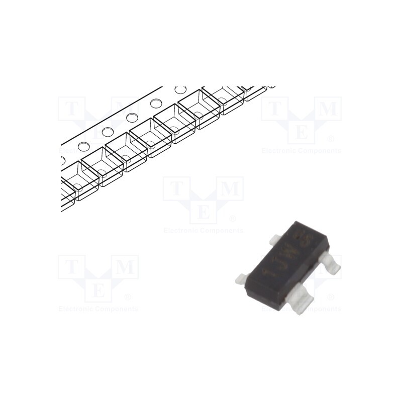 20 pcs : BCV61A,215 - Transistor: NPN x2, bipolar, 30V, 0.1A, 250mW, SOT143B, common base