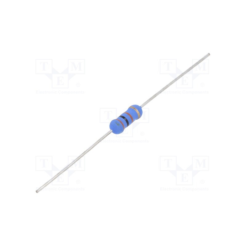 50 pcs : 1625886-1 - Resistor: metal oxide, 30kΩ, 1W, ±5%, Ø3.5x10mm, -55÷155°C