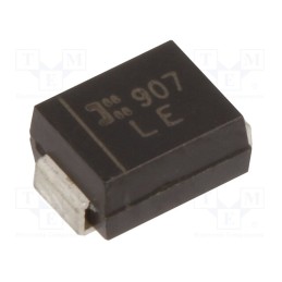 20 pcs : SMBJ12A-13-F - Diode: TVS, 600W, 13.3÷15.3V, 30.2A, unidirectional, SMB,