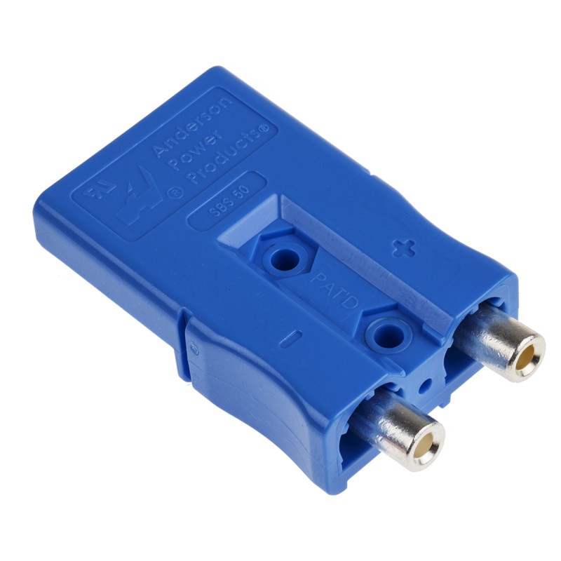 1 pcs - Anderson Power Products, SBS Series Male 2 Way Battery Connector, 110A, 600 V