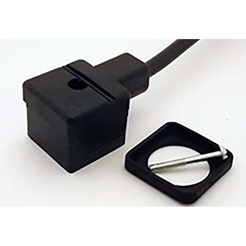 1 pcs - Molex 121040 2P+E DIN 43650 A, Female DIN 43650 Solenoid Connector, 250 V Voltage