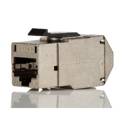 24 pcs - Belden REVConnect Series Female RJ45 Connector, Cable Mount, Cat6a, STP Shield