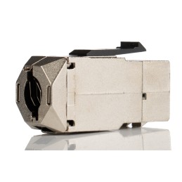 24 pcs - Belden REVConnect Series Female RJ45 Connector, Cable Mount, Cat6a, STP Shield