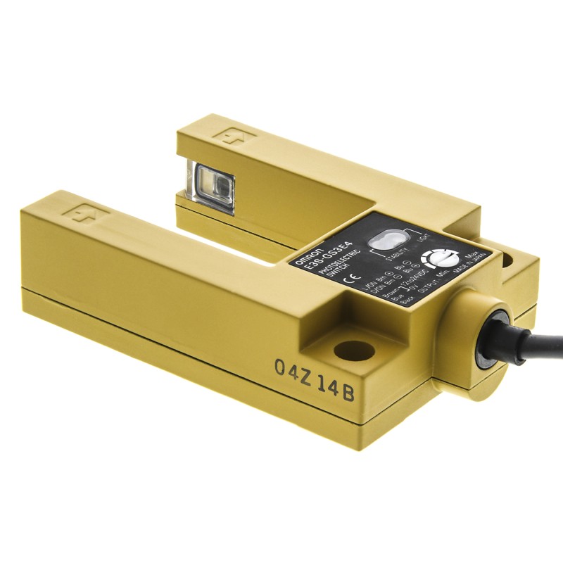 1 pcs - Omron Through Beam Photoelectric Sensor, Fork Sensor, 30 mm Detection Range