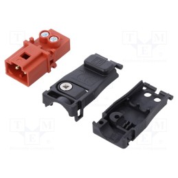 10 pcs : EPN0029 - Connector: AC supply, screw terminal, male, EPN2, 0.5÷1.5mm2, 16A