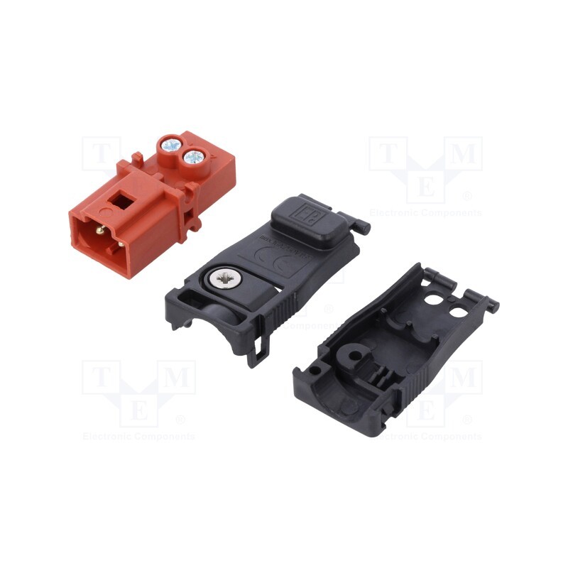 10 pcs : EPN0029 - Connector: AC supply, screw terminal, male, EPN2, 0.5÷1.5mm2, 16A