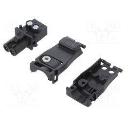 10 pcs : EPN0034 - Connector: AC supply, screw terminal, female, EPN2, 0.5÷1.5mm2