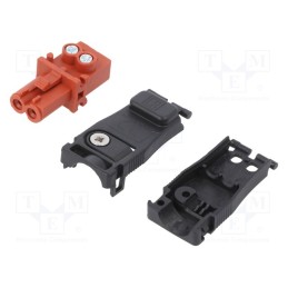 10 pcs : EPN0039 - Connector: AC supply, screw terminal, female, EPN2, 0.5÷1.5mm2