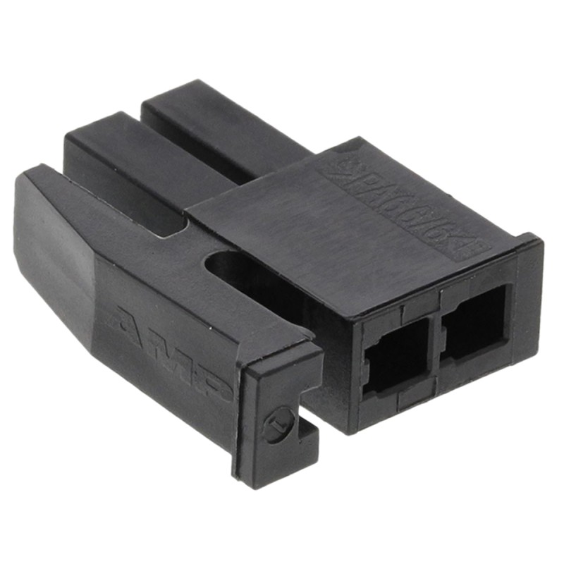 2400 pcs - TE Connectivity, Micro MATE-N-LOK Female Connector Housing, 3mm Pitch, 2 Way, 2 Row