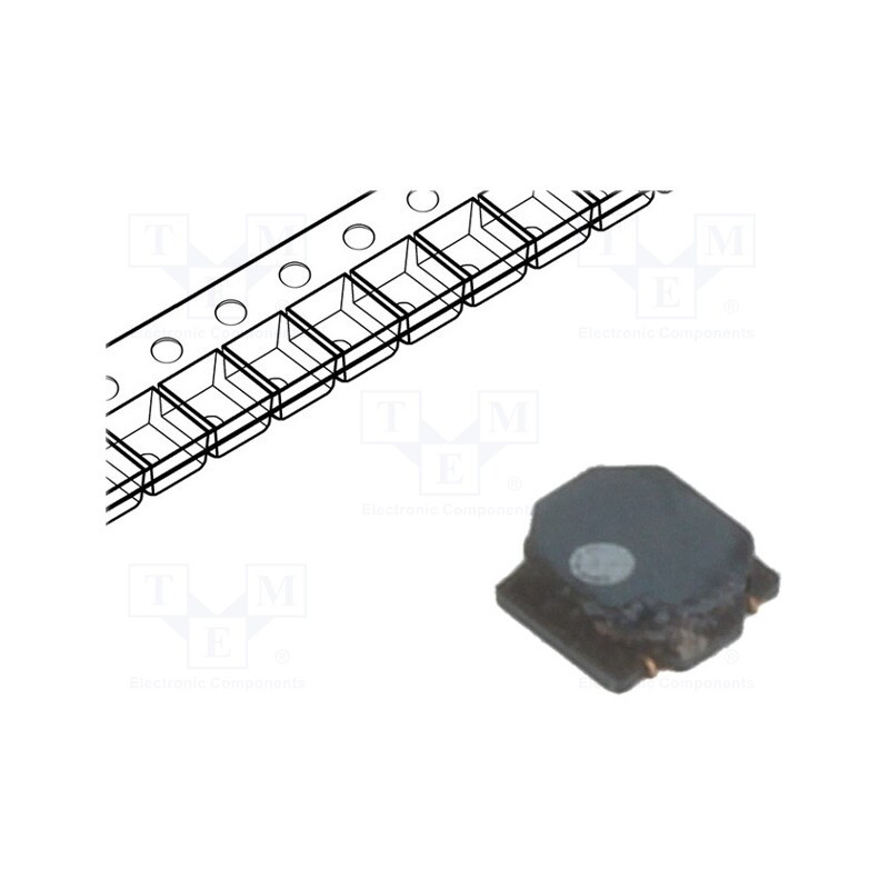 50 pcs : WLPN242410N1R0PB - Inductor: wire, SMD, 1uH, 1.41A, 0.07Ω, ±30%, 2.4x2.4x1mm