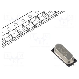 10 pcs : QT49S-16.000MEEJ-T - Resonator: quartz, 16MHz, ±10ppm, 18pF, SMD, 12.7x4.8x3.8mm