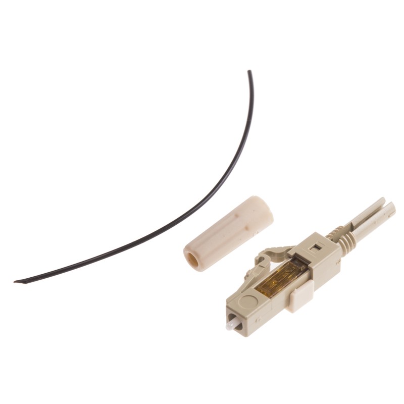 1 pcs - RS PRO, LC, PC Multimode Simplex Fibre Optic Connector, OM3 50/125μm Fibre Size, ≤ 0.4dB Insertion Loss