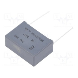 10 pcs : R76QR318050H3J - Capacitor: polypropylene, 180nF, 32x13x22mm, THT, ±5%, 27.5mm, R76