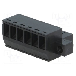 10 pcs : ETB86060K000Z - Pluggable terminal block, 3.5mm, ways: 6, straight, plug, female
