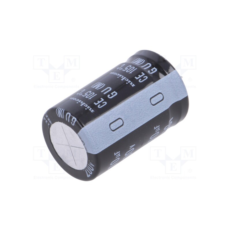 10 pcs : LGU2D471MELZ - Capacitor: electrolytic, SNAP-IN, 470uF, 200VDC, Ø22x35mm, ±20%