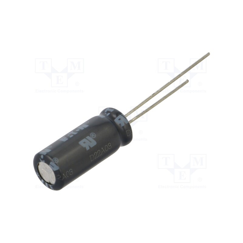 10 pcs : HSL0820-3R8256-R - Supercapacitor, THT, 25F, 3.8VDC, ±20%, Body dim: Ø8.5x22mm, 650mΩ