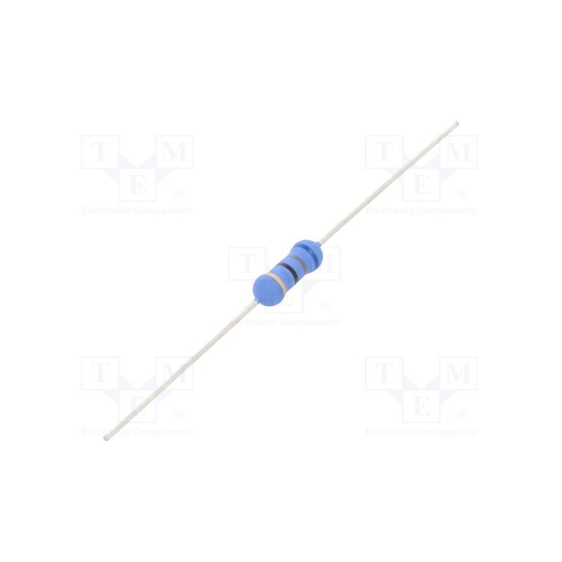 50 pcs : 3-1625886-6 - Resistor: metal oxide, 68Ω, 1W, ±5%, Ø3.5x10mm, -55÷155°C