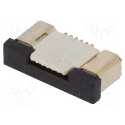 10 pcs : F0500WR-S-06PNLNG1GT0R - Connector: FFC/FPC, horizontal, PIN: 6, top contacts,ZIF, SMT, 0.5A