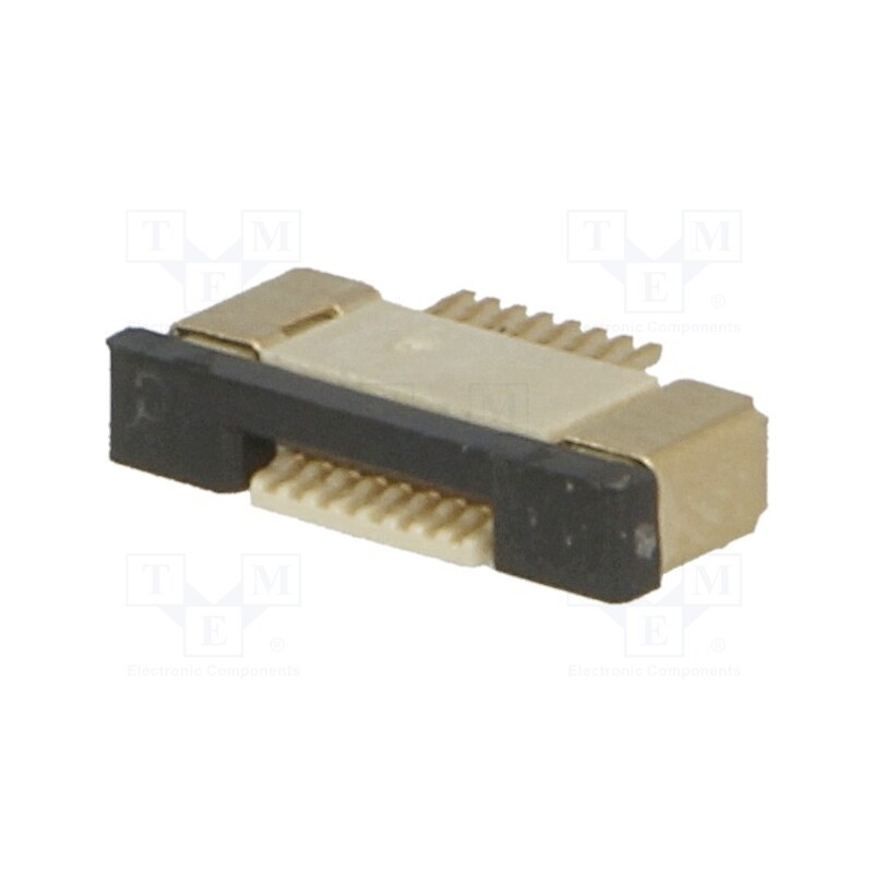 10 pcs : F0500WR-S-08PNLNG1GT0R - Connector: FFC/FPC, horizontal, PIN: 8, top contacts,ZIF, SMT, 0.5A