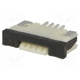 10 pcs : F1003WR-S-04PT - Connector: FFC/FPC, horizontal, PIN: 4, top contacts,ZIF, SMT, 0.5A