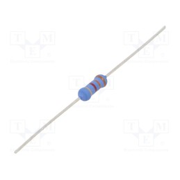 50 pcs : 1-1625886-2 - Resistor: metal oxide, 3.3kΩ, 1W, ±5%, Ø3.5x10mm, -55÷155°C