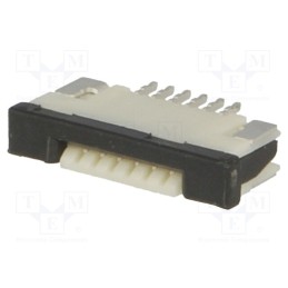 10 pcs : F1003WR-S-06PT - Connector: FFC/FPC, horizontal, PIN: 6, top contacts,ZIF, SMT, 0.5A