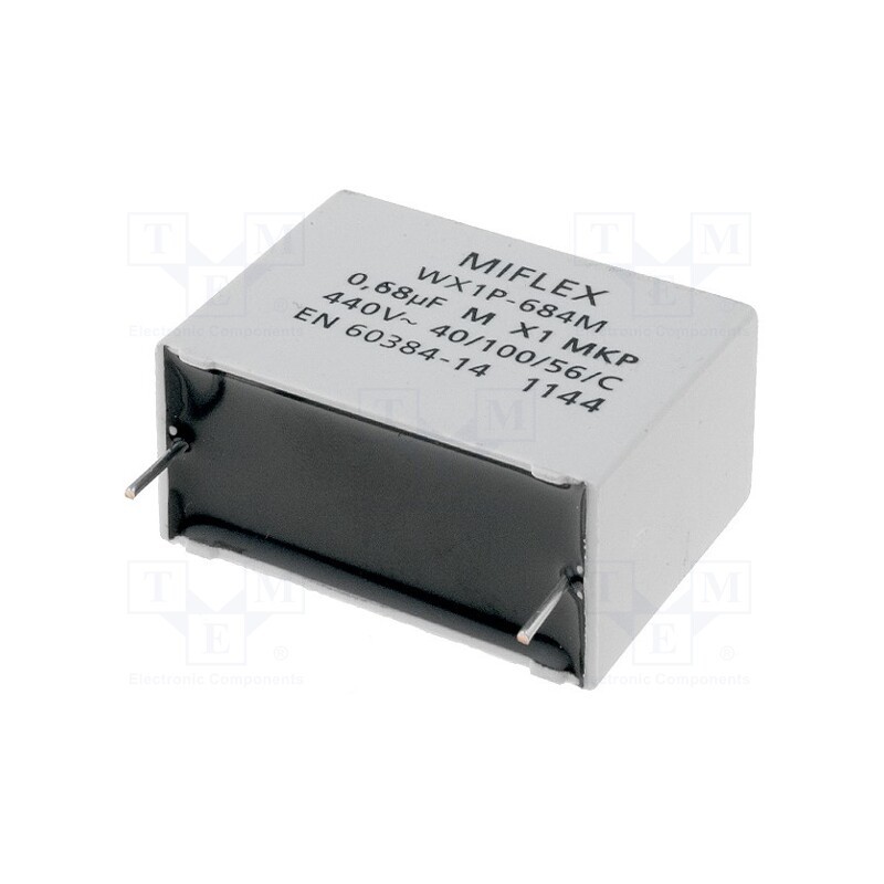 20 pcs : J34FV468MA - Capacitor: polypropylene, 680nF, 31x24x14mm, THT, ±20%, 27.5mm