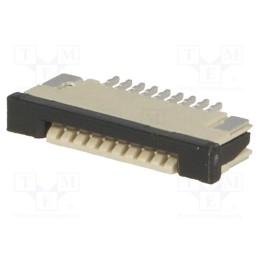 10 pcs : F1003WR-S-09PT - Connector: FFC/FPC, horizontal, PIN: 9, top contacts,ZIF, SMT, 0.5A