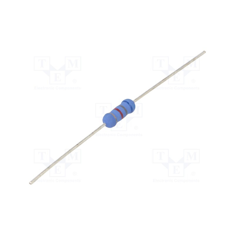 50 pcs : 3-1625886-8 - Resistor: metal oxide, 6.8kΩ, 1W, ±5%, Ø3.5x10mm, -55÷155°C