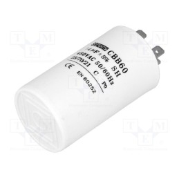 10 pcs : CBB60A-14/450 - Capacitor: motors, run, 14uF, 450V, Ø40x70mm, -25÷70°C, ±5%, 3000h