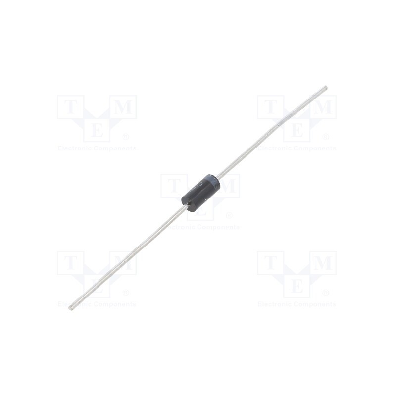 50 pcs : 3EZ6.8 - Diode: Zener, 3W, 6.8V, 417mA, , DO15, single diode